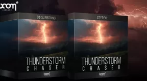 户外大自然雷电风暴天气环境环绕立体声无损音效104组
