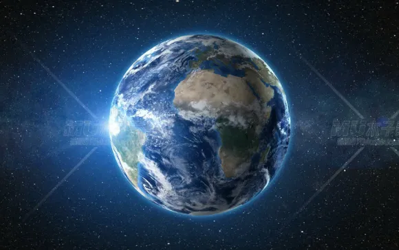 浩瀚星空中璀璨的蓝色星球—地球