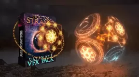 43个奇异博士传送门能量盾粒子特效合成素材 Ultimate VFX Assets Pack