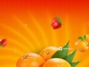 PSD橙子海报促销夏日清甜活动