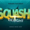 活泼俏皮来袭！漫画风“SQUASH! DELIGHT”文字样式元气登场