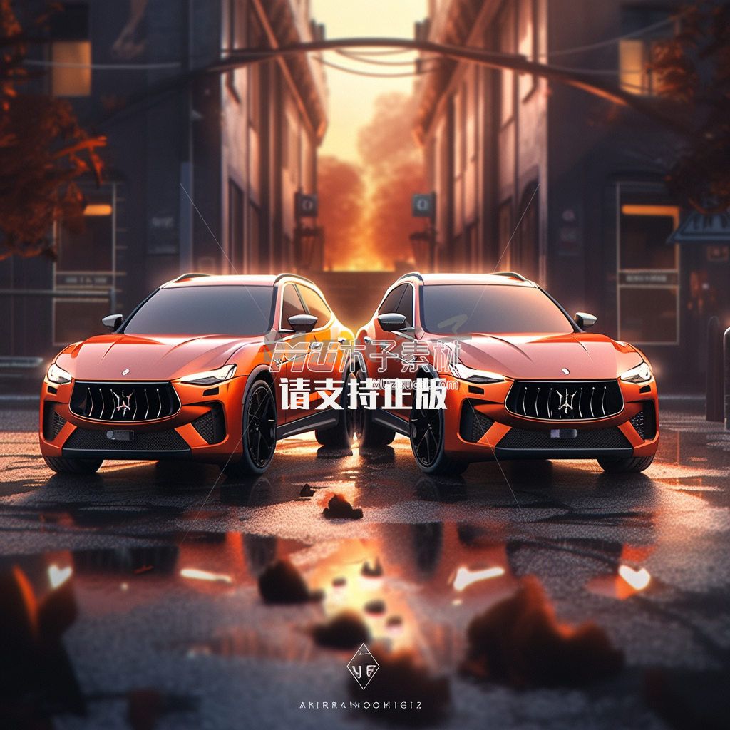 aijinxue123_Maserati_AquamanLevante_orange-red_big_wheels_gloss_9c0a255f-c8fb-4f.png