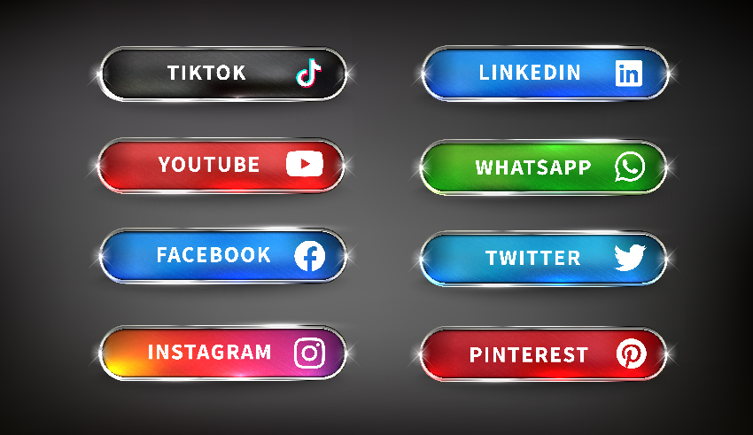 Buttons_social_media_set_collection_steel_on_background_color_black_EPS_CC.jpg