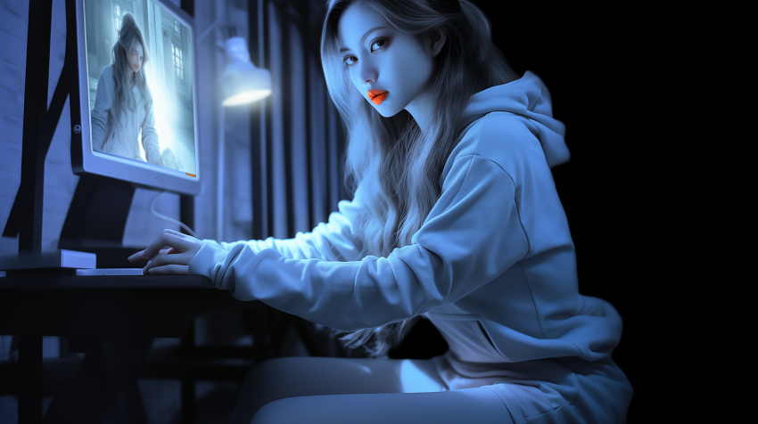 mcmullangeoffrey0811_a_beautiful_girl_sitting_on_a_computer_in__e7d55613-f5d7-4a.png