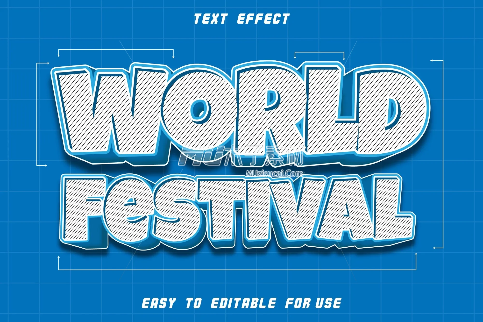 58_World_Festival_Editable_Text_Effect_Emboss_Modern_Style.webp