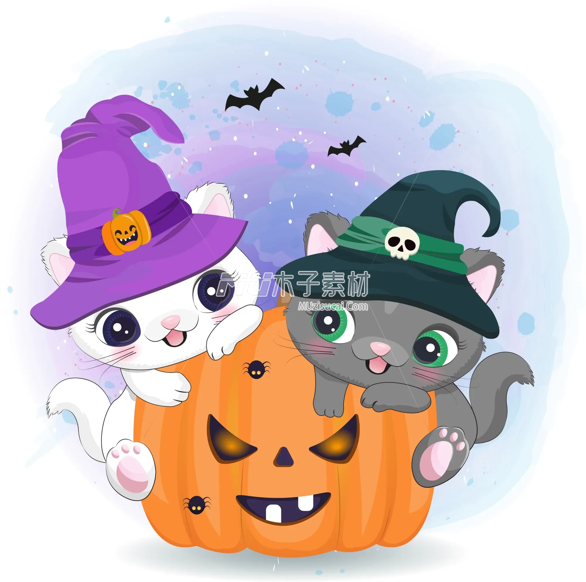 vector_cute_of_kitten_halloween.webp