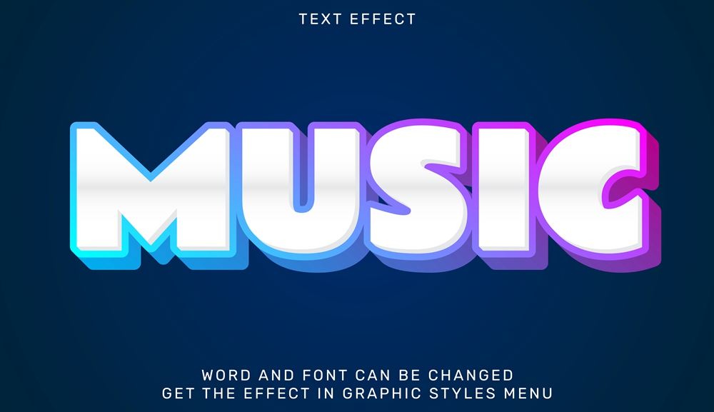 Music text effect template in 3d design.jpg