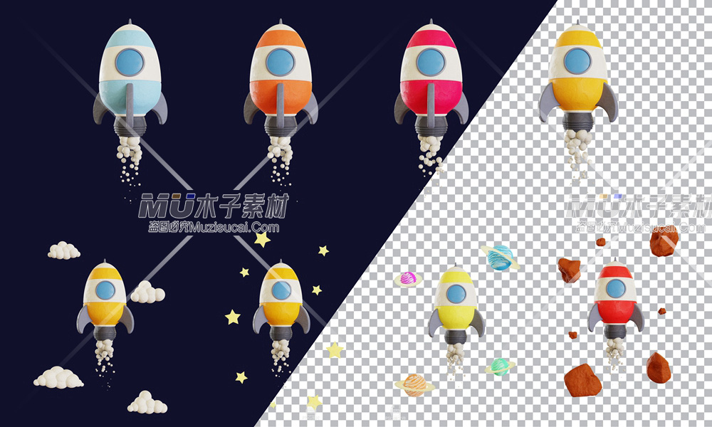 space_rocket_launch_3d_model_collection.jpg