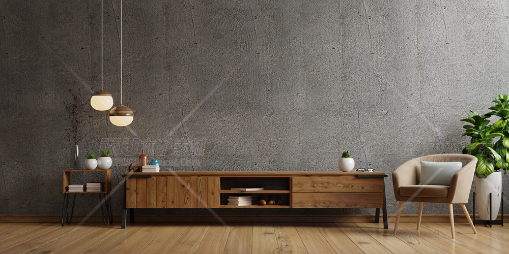 cabinet-tv-modern-living-room-with-armchair-lamp-table-flower-plant-concrete-wall-3d-rendering_10930920.jpg