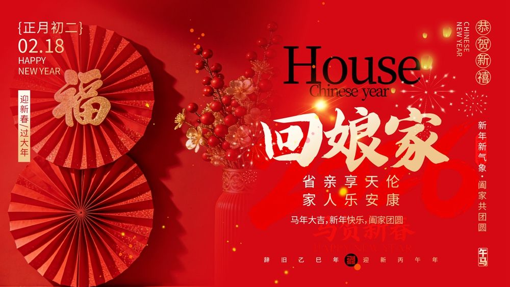 “回娘家”新年俗海报：阖家团聚暖新春.webp
