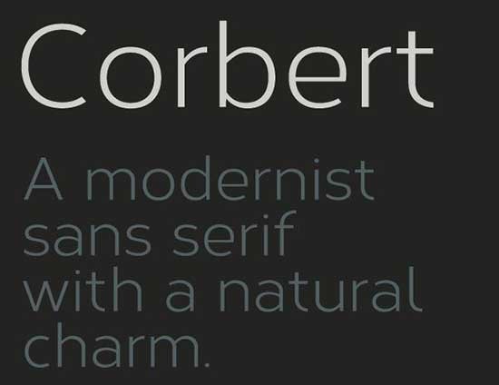 Corbert Regular