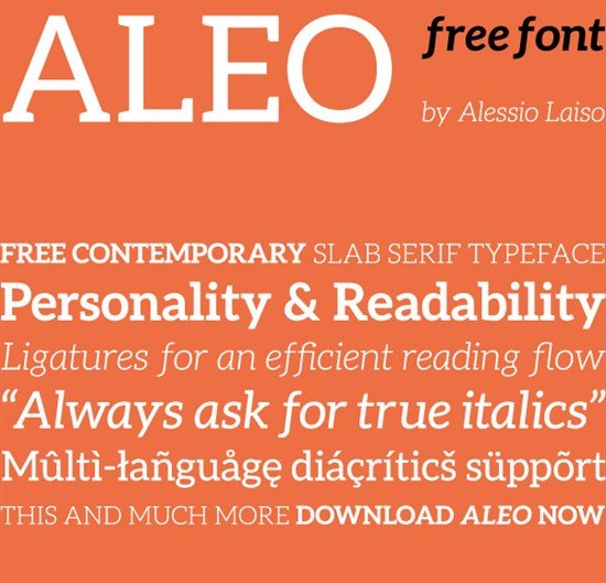 ALEO Free Font Family