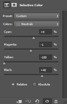 6 sel color Create Unique Neon Text Effect in Photoshop