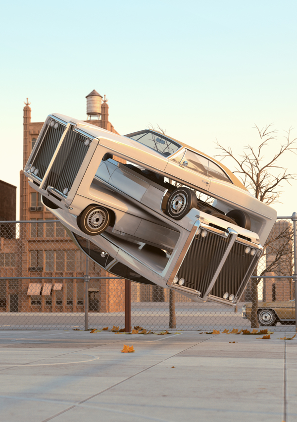 Auto Aerobics in Crazy Typography by Chris LaBrooy
