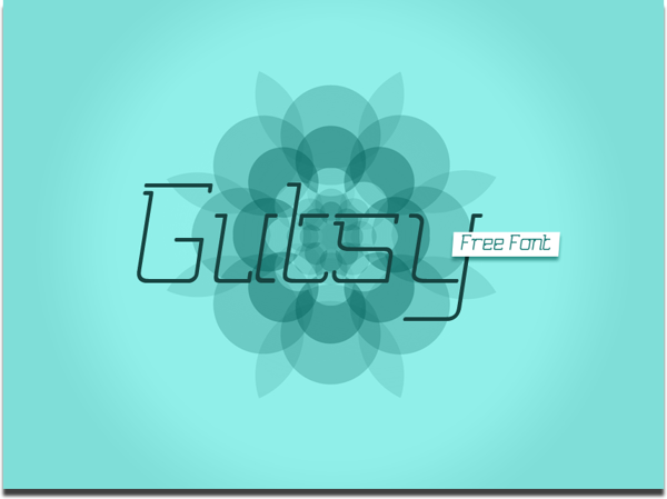 Gutsy free font by Taha Ahmad in 25 New Free Fonts and Typefaces for September 2013