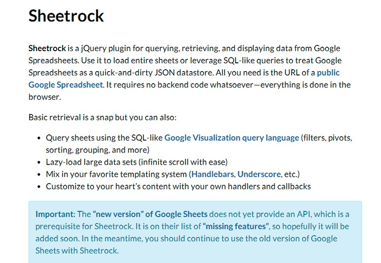 Sheetrock jquery plugin