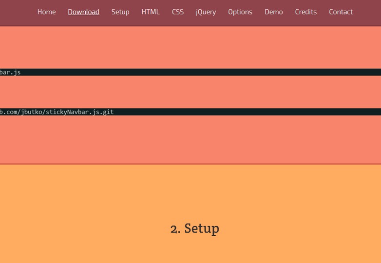 Sticky navbar.JS