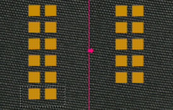 Simple Studded Text Effect step 5