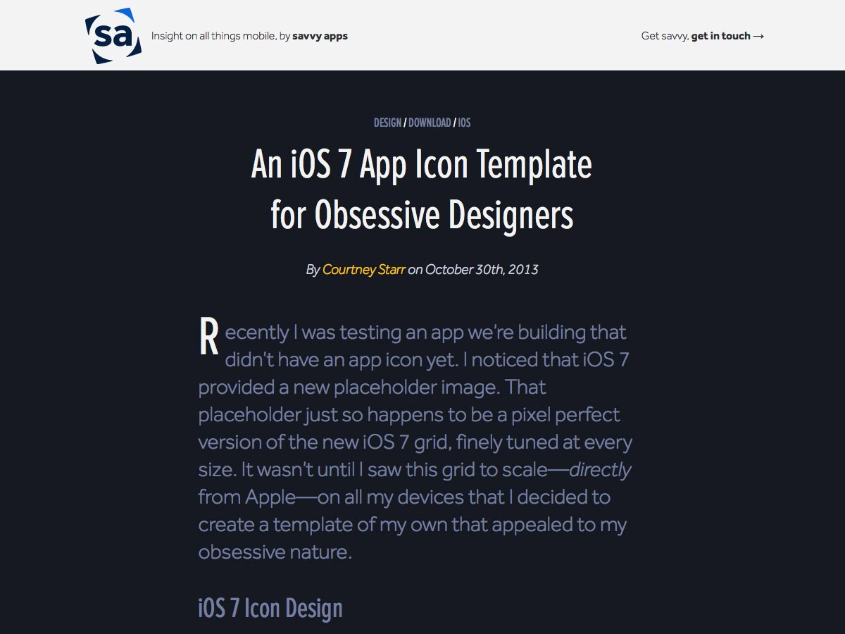 ios7 app icon template