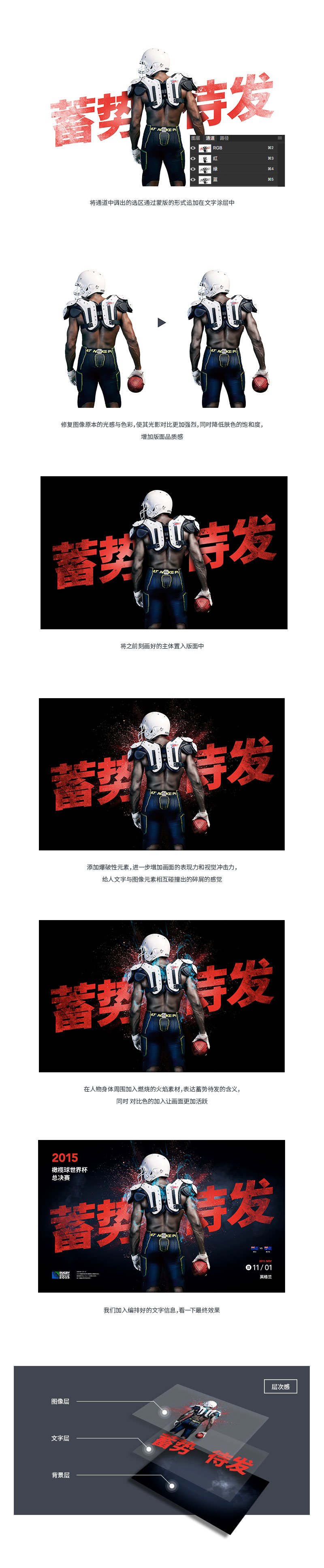 高手的平面课堂！聊聊图文叠加的四种常用技法