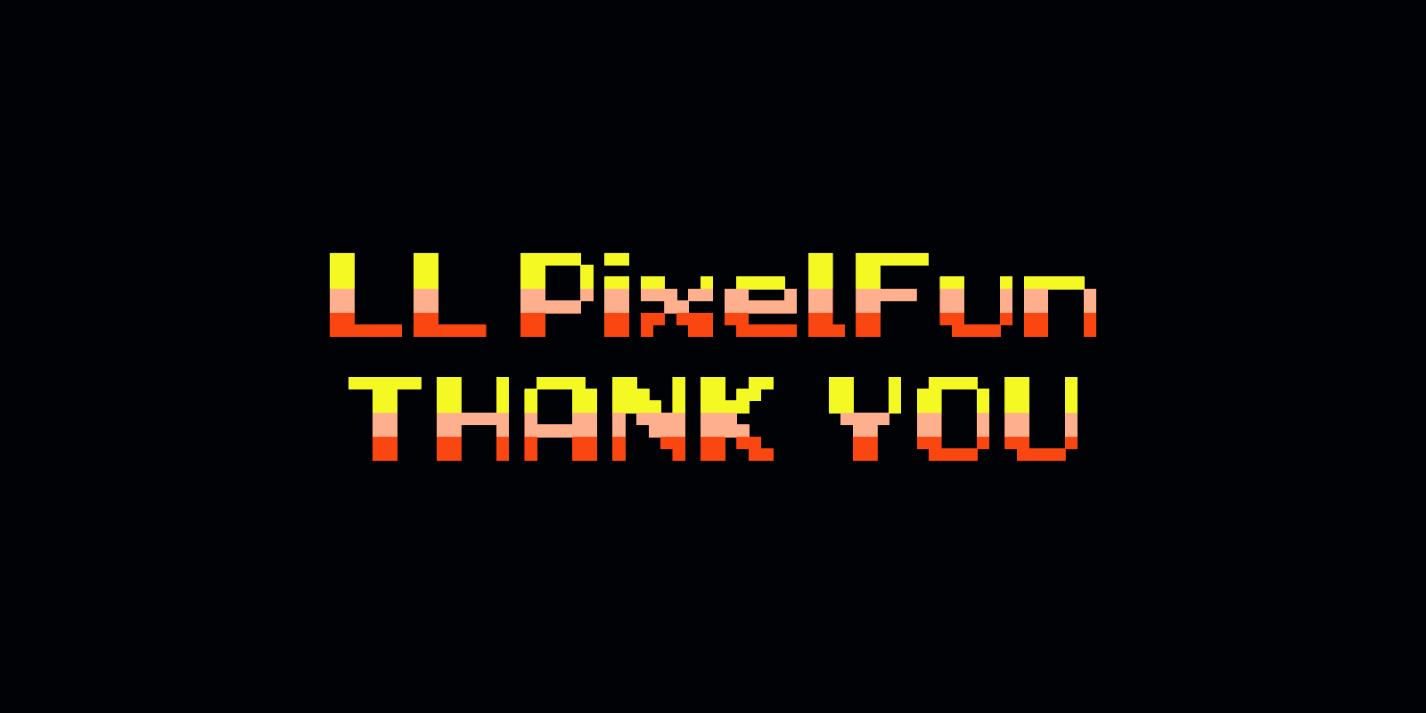 免费可商用！趣味像素字体 LL PixelFun 开放下载！