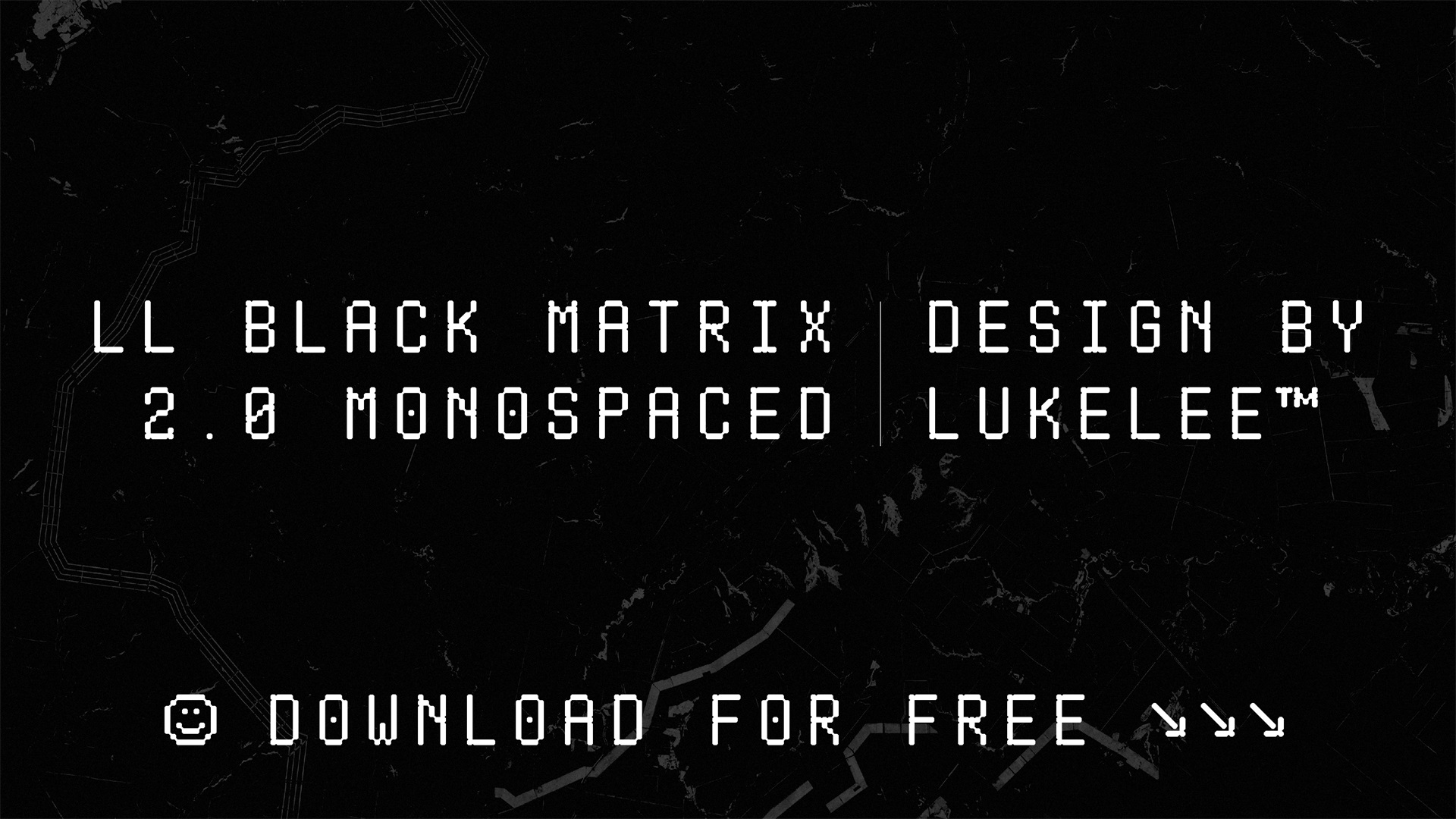 免费可商用！西文等宽字体 LL BLACK MATRIX 2.0开放下载！