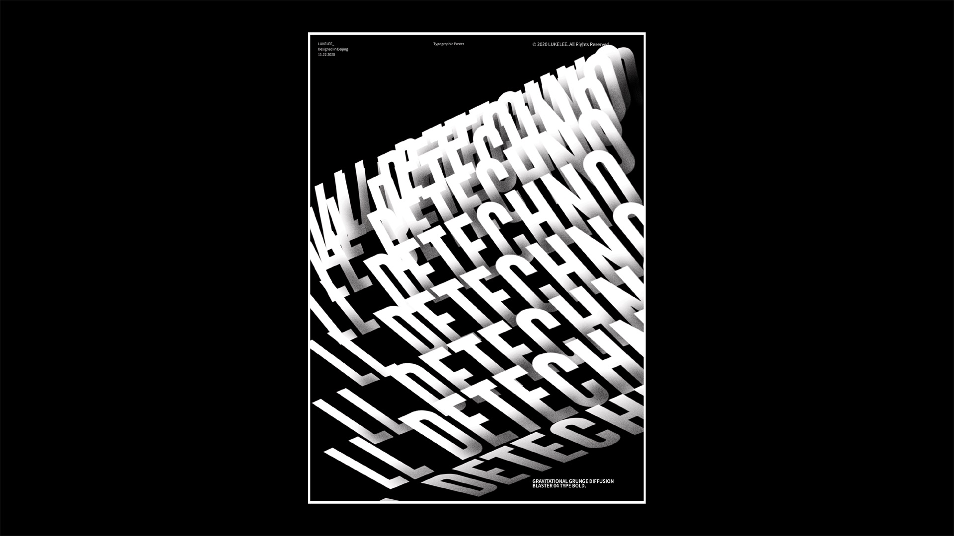 免费可商用！西文可变字体 LL DEtechno 打包下载