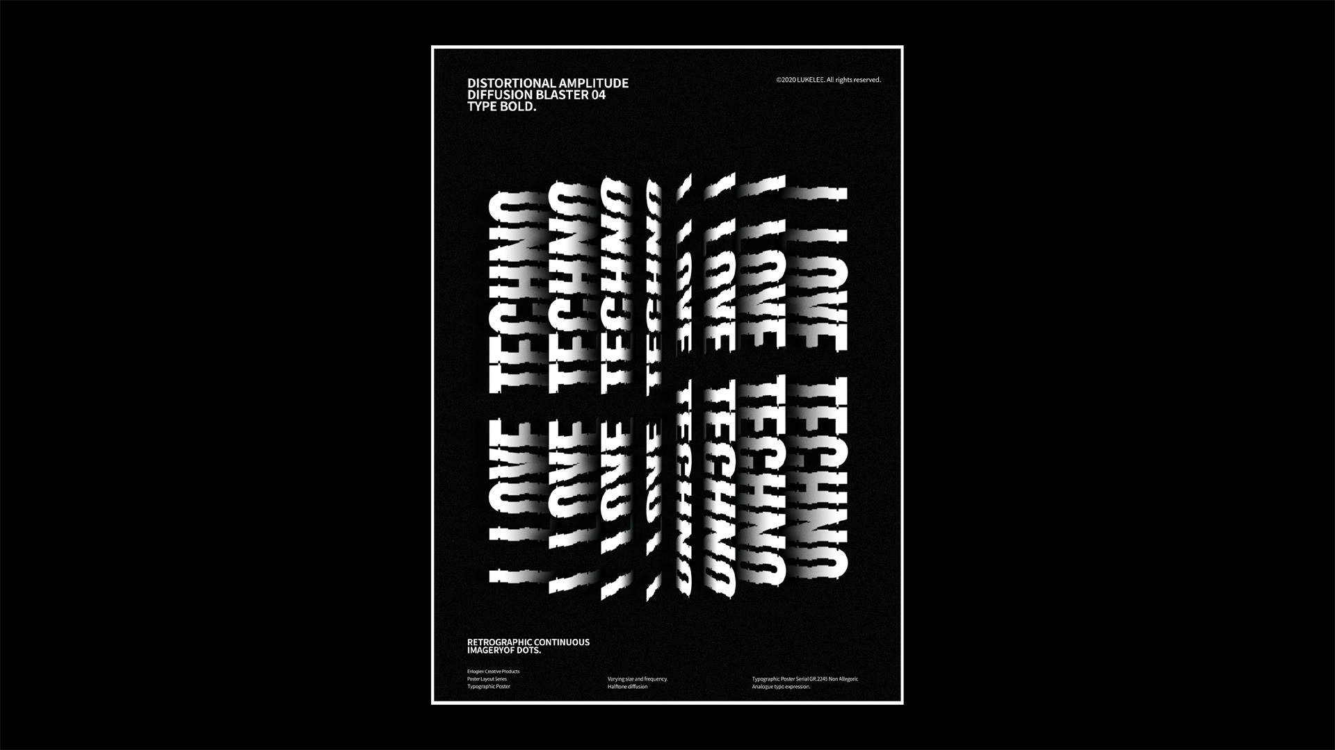 免费可商用！西文可变字体 LL DEtechno 打包下载