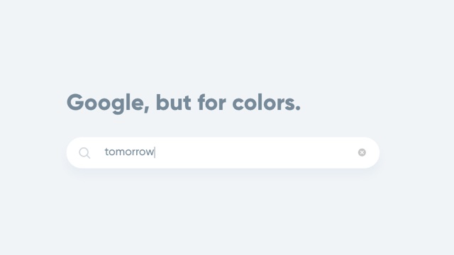 色彩界的 Google！给关键词就能帮你找配色的Picular