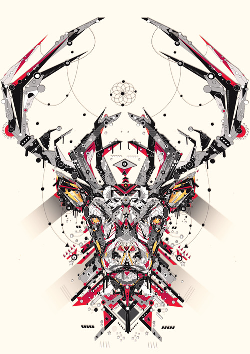 7-deer-red