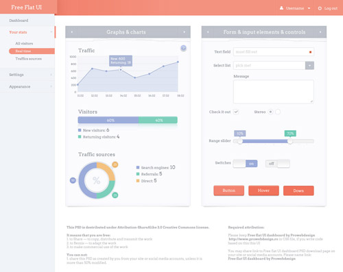 Flat Icons and Web Elements for UI Design-25