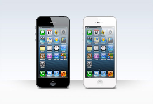 instantShift - Beautiful iPhone Mockup PSD Designs
