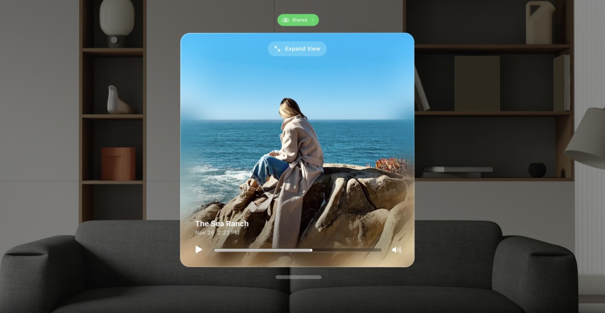 从6个方面，总结​Apple Vision Pro设计规范之空间共享体验篇