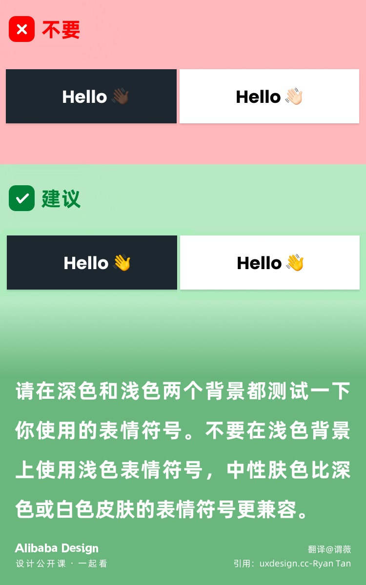 产品设计中正确使用emoji？来看阿里设计师的总结！