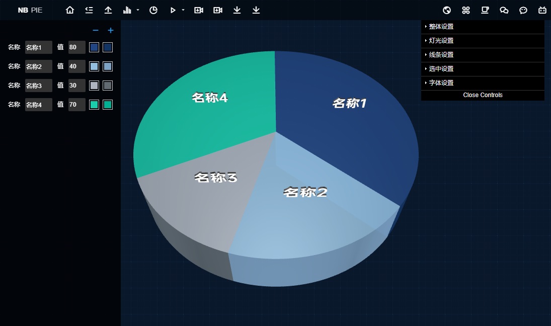 可视化神器第二弹！一秒生成三维饼图的免费工具NB PIE