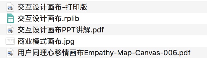 用一张交互设计画布，让你快速掌握交互设计基础（附PDF下载）