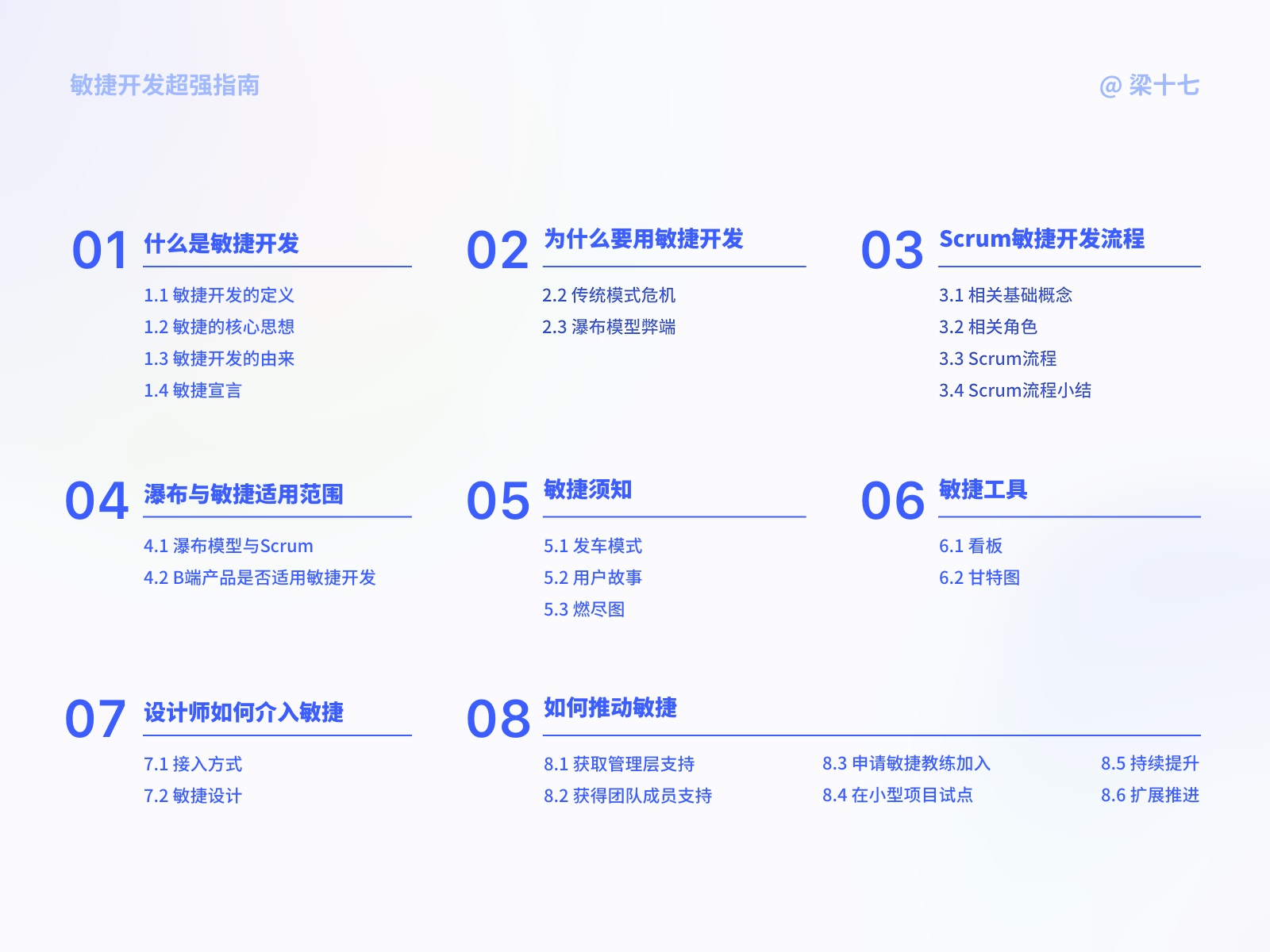 进阶必看！大厂设计超爱用的敏捷开发指南