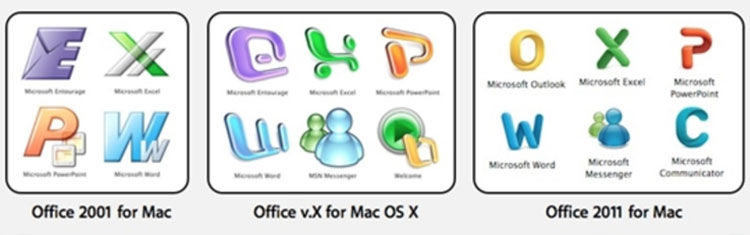 新版Office 到来之前，来回顾下这12个历史版本设计