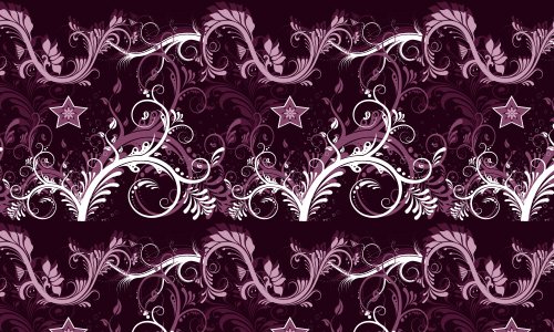 Elegant Swirls Star