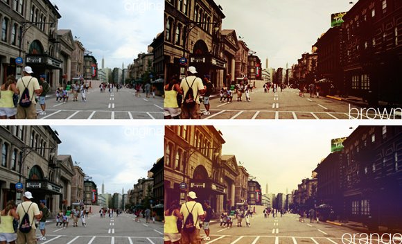 30个Photoshop图像照片处理PS动作