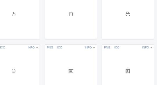 minimal icons
