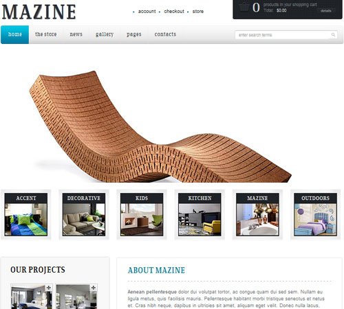 Mazine WordPress