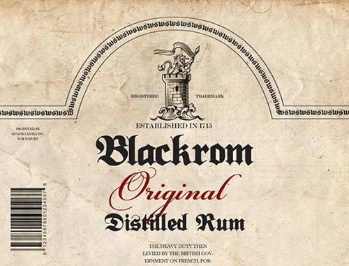 英文字体: blackrom_font下载