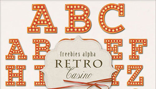 英文字体: retro_casino_font下载