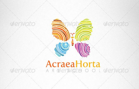  Art School Handmade Creative Logo Template 