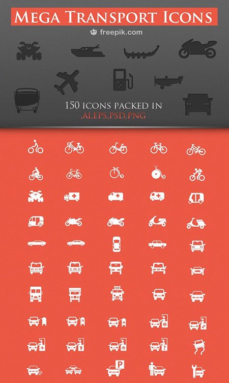 Transport-icons