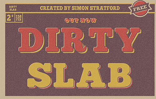 dirty-slab-1000 字体下载