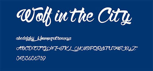 Wolf in the City Font 字体下载