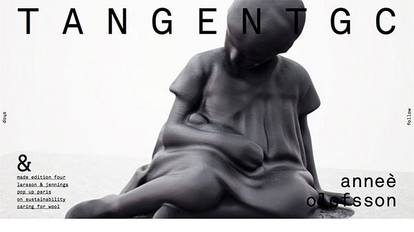 网页设计欣赏：TANGENT GC
