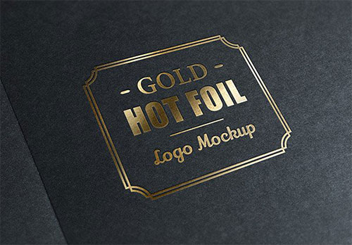 Gold Stamping Logo 展示模板